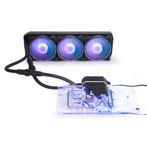Система с водно охлаждане Alphacool Eiswolf 2 AIO - 360mm Radeon RX 6800/6800XT Strix/TUF with Backplate, (35935110)