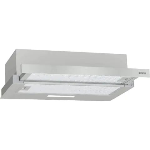 Абсорбатор за вграждане Gorenje TH62E3X, 350 м³/ч, неръждаема стомана, (13555)