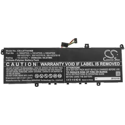 Батерия за лаптоп Lenovo ThinkBook 13s 14s 5B10Z37621 15.44V 3550mAh CAMERON SINO, (35936156)