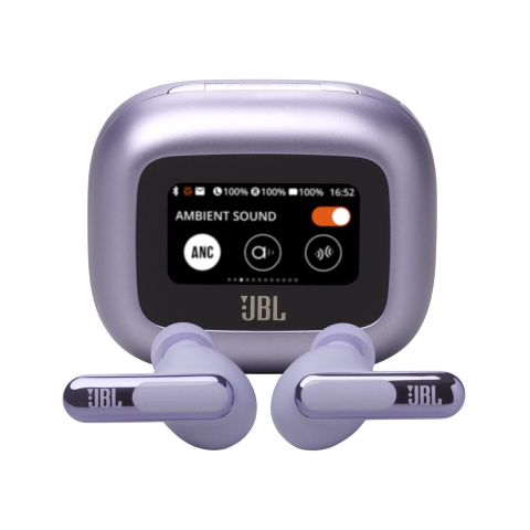 Блутут слушалки-тапи JBL Live Beam 3 - Лилав, (35940258)