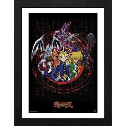 GBEYE YU-GI-OH! - Framed print 'Joey Yugi Kaiba' (30x40), (35935640)