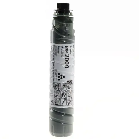 Бутилка с тонер за RICOH MP2000, 1230D, 9000 копия, Черен, (35935387)