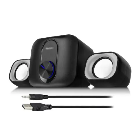 Озвучителна система EWENT Eminent 2.1, 3.5 mm, USB, 11W, (35937380)