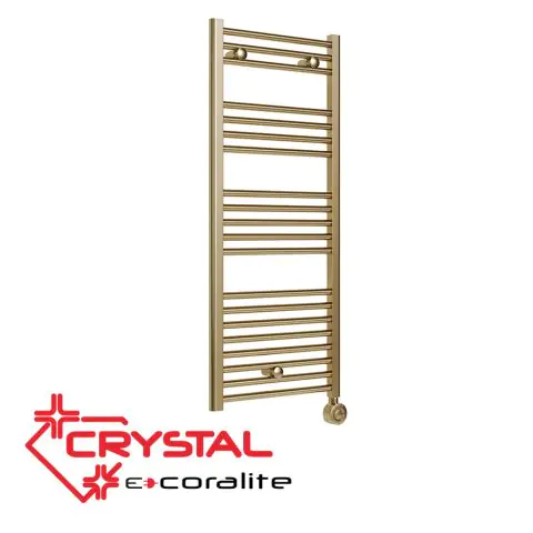 Електрическа лира за баня Crystal E-CORALITE 500 W SB-BRASS, (35946536)