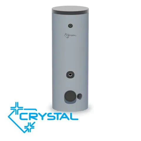 Комбиниран бойлер Crystal 200 L, с 2 увеличени топлообменника, (35946553)