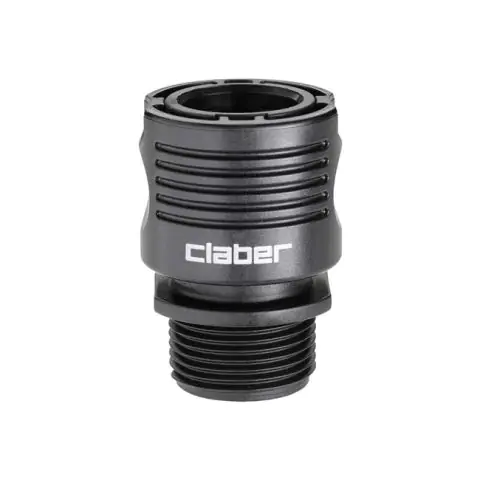 Бърза връзка с външна резба ¾ Claber (35947409)