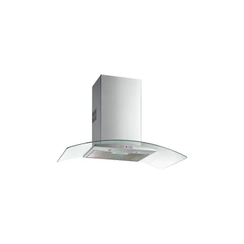 Абсорбатор TEKA NC985, за стенен монтаж с кристално крило, двигател EcoPower A, 90 см, (35948931)