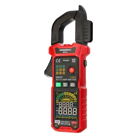 Цифрови амперметър клещи Ermenrich Ping MK30, (35949179)