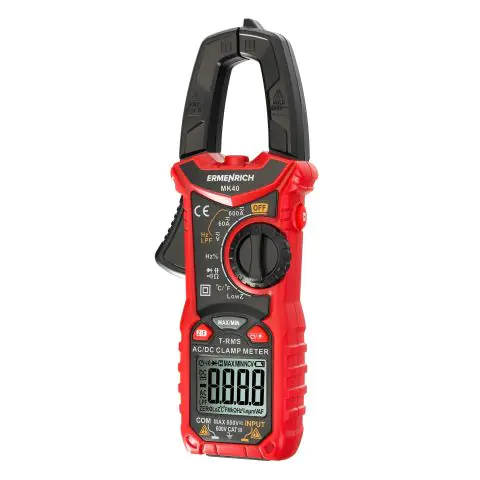 Цифрови амперметър клещи Ermenrich Ping MK40, (35949180)