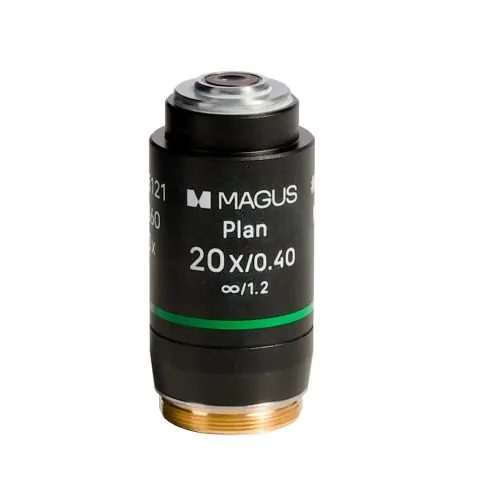 Обектив MAGUS 20PL60V Plan 20х/0,40 ∞/1,2 H 60 mm, (35949492)