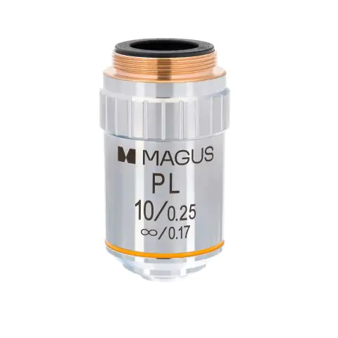 Планахроматичен обектив с корекция до безкрайност MAGUS MP10 10x/0,25 ∞/0,17, (35949532)
