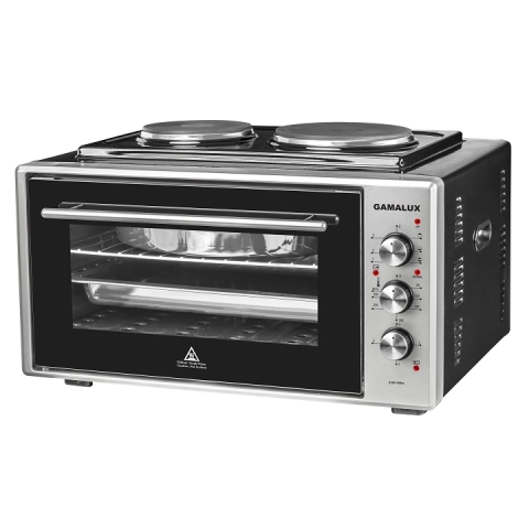 Готварска печка GAMALUX I-28HP-2 к. двойно стъкло- мини, (35950007)