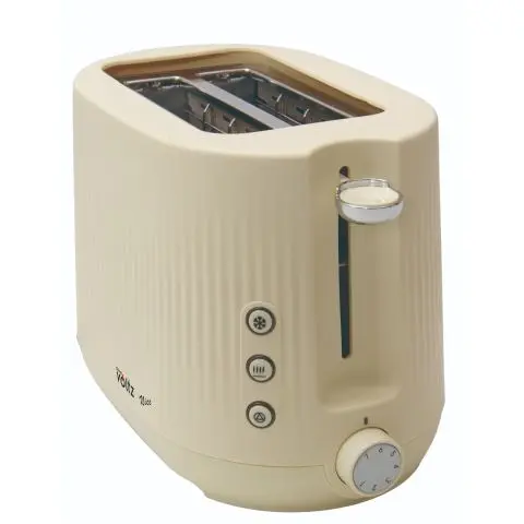 Тостер за хляб Oliver Voltz Nice OV51440PR, 700 W, 2 филийки, 7 степени, Крем, (35950494)