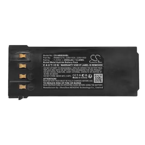 Батерия за дистанционно управление за кран HIAB 092 102, NBB Nano-L RNBB7215 NIMH 7,2V 2000mAh Cameron Sino, (35938154)