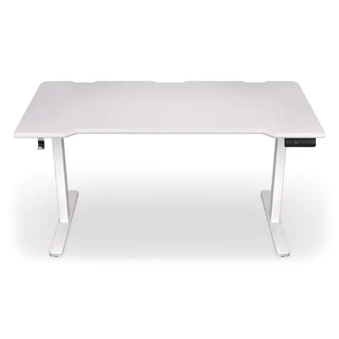 Геймърско бюро ENDORFY - Atlas L Electric - Onyx White, (35939246)