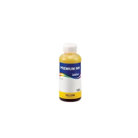 Бутилка с мастило INKTEC за Canon PGI-1200/1300/1400/1500/2500, MB2020/5020/5070/iB4020, Pigment, 100 ml, Жълт, (35933435)