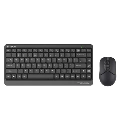 Комплект клавиатура и мишка A4TECH FG1112, Черен, (35934612)