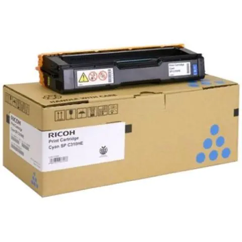 Тонер касета Ricoh SPC310HE, 6600 копия, Cyan, (35932931)