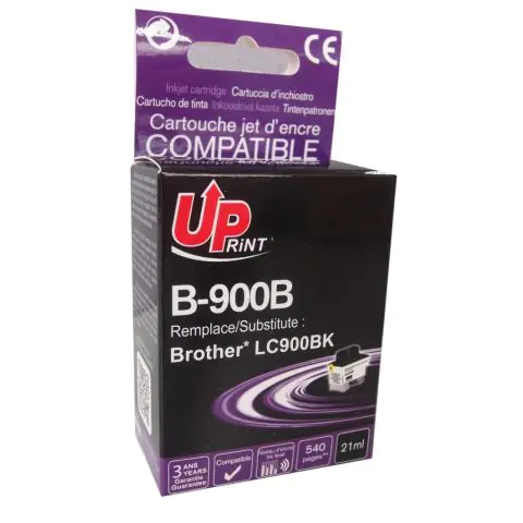 Мастилница UPRINT LC900, BROTHER, Черен, (35932494)