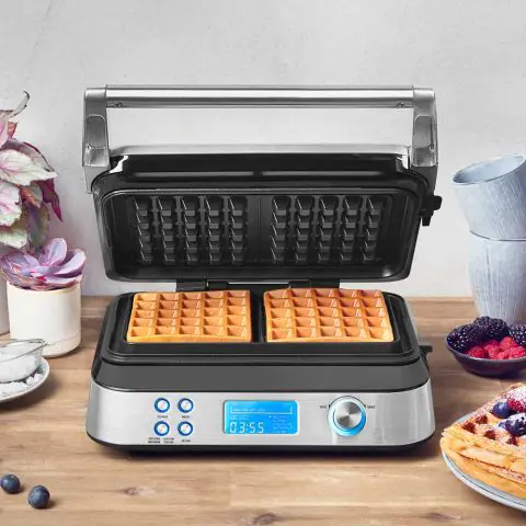 Професионален гофретник Gastroback advanced control, 1600 W, Сребрист, (11500)
