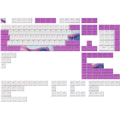 Капачки за механична клавиатура Dark Project - Candy K PBT - ANSI & ISO, (35936713)