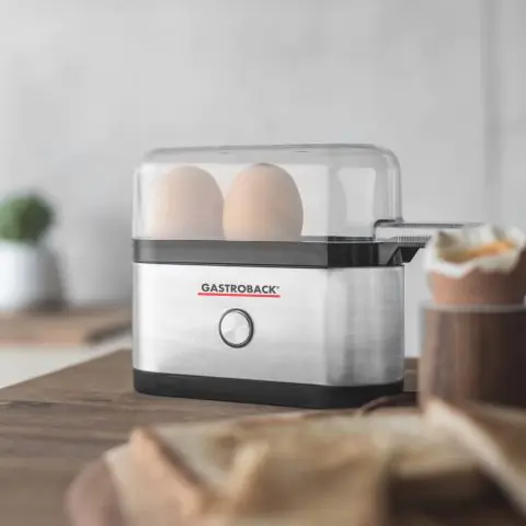 Електрически яйцевар Gastroback Mini, 3 яйца, 350W, (11506)