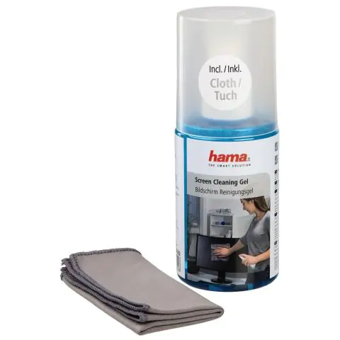 Почистващ гел HAMA за TV, /телевизори/,дисплеи с кърпа, (35932628)