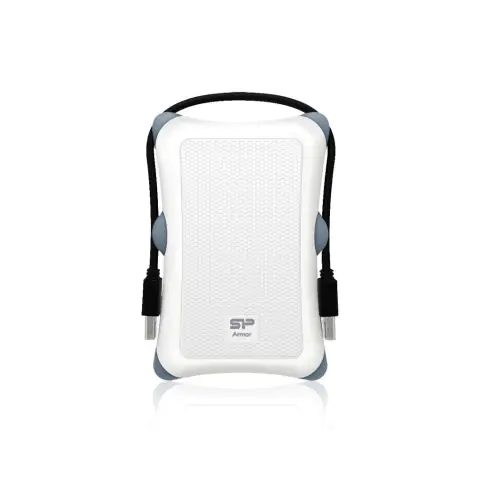 Удароустойчиво чекмедже за 2.5' диск Silicon Power Armor A30 White USB 3.2, (35938249)