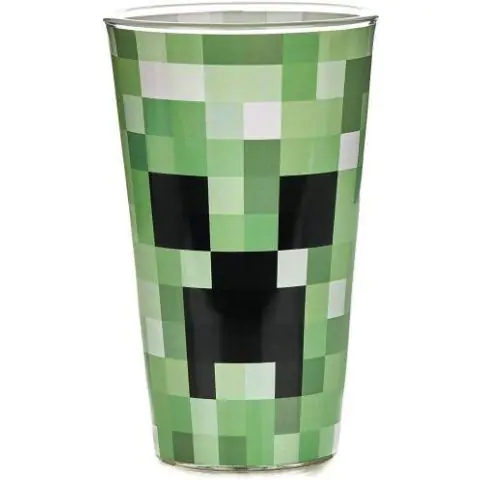 Чаша Paladone Minecraft Creeper Glass (400ml), PP6729MCFV2, (35939601)