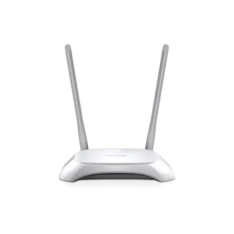 Безжичен рутер TP-LINK TL-WR840N, 2.4 GHz, 300Mbps, 10/100, (35932377)