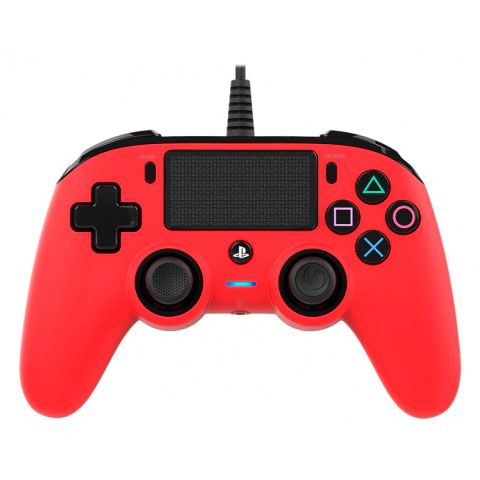Жичен геймпад Nacon Wired Compact Controller, Червен, (35933940)