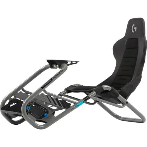 Геймърски стол Playseat Trophy Logitech G Edition, Сив, (35937891)