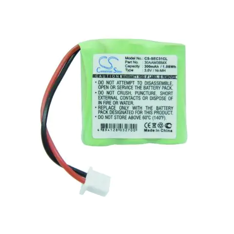 Батерия за телефон SAGEM DECT31, DECT32 , MISTRAL220 3.6V NiMH 300mAh Cameron Sino, (35938194)