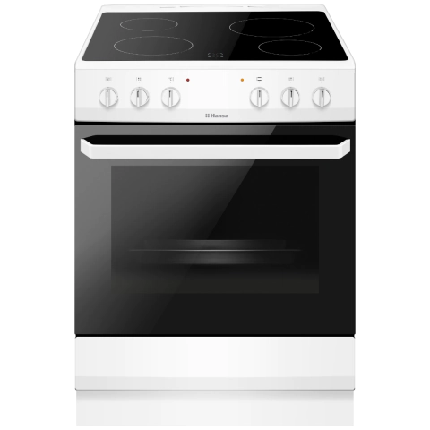 Готварска печка Hansa FCCW680009 със стъклокерамичен плот, (13779)