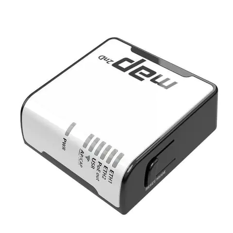 Access Point MikroTik RBmAP2nD, Dual-Chain 2.4GHz micro AP, 650MHz CPU, 64MB RAM, 2xEthernet, PoE out, (35937356)