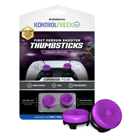Аксесоар KontrolFreek FPS Thumbsticks Fenzy Edition за PS5/PS4, (35937019)