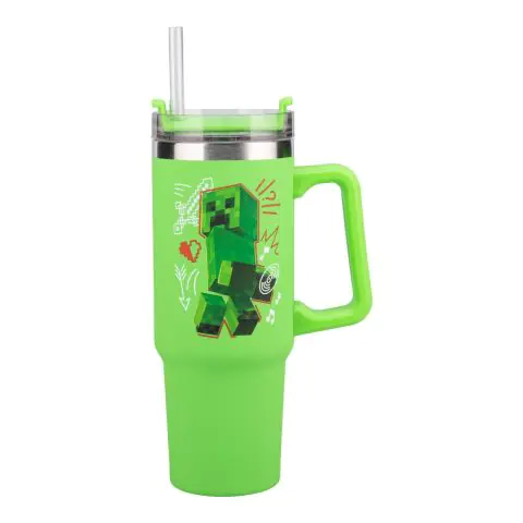 Чаша Paladone: Minecraft - Green 900ml Multiway Travel Cup Stra, PP14600MCF, (35939703)