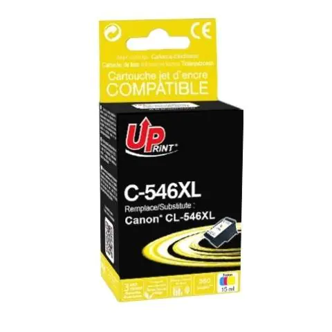 Мастилница CANON CL-546XL, Canon IP2850/ MG2450/MG2550/TS335x, 360k, 15ml, C/M/Y, (35936296)