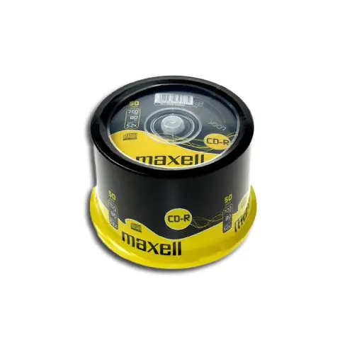 CD-R80 MAXELL cake box wrapped, 700MB, 52x, 50 бр, (35933176)