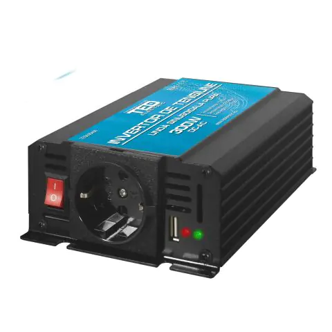 Инвертор 12/220 V DC/AC 300/600W Pure Sine Wave TED000408 TED ELECTRIC, (35939933)