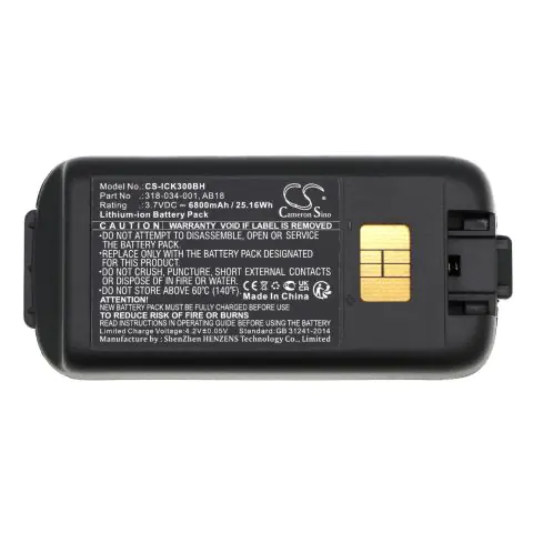 Батерия за баркод скенер Intermec CK3 CK3A 318-034-001 LiIon 3.7V 6800mAh Cameron Sino, (35938236)