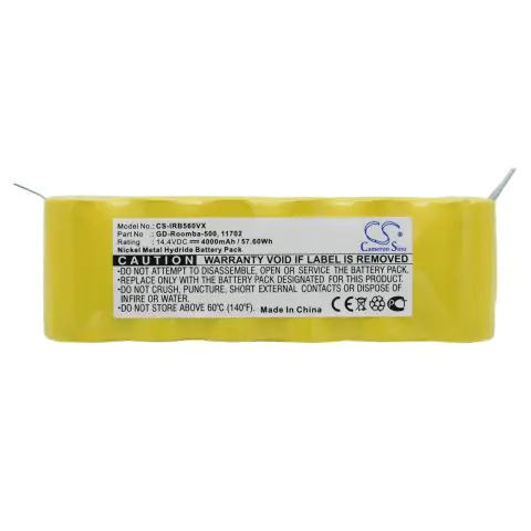 Батерия за прахосмукачка iRobot APS 500 Roomba 500 , 530 NIMH 14,4V 4000mAh CAMERON SINO, (35939894)