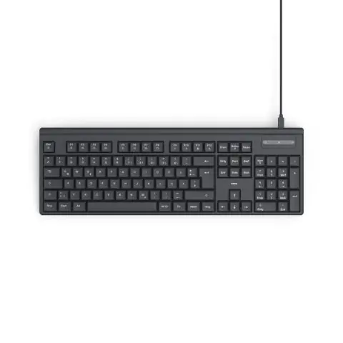 HAMA Жична клавиатура CK-100, кирилизирана, USB-C, USB-A, (35938507)