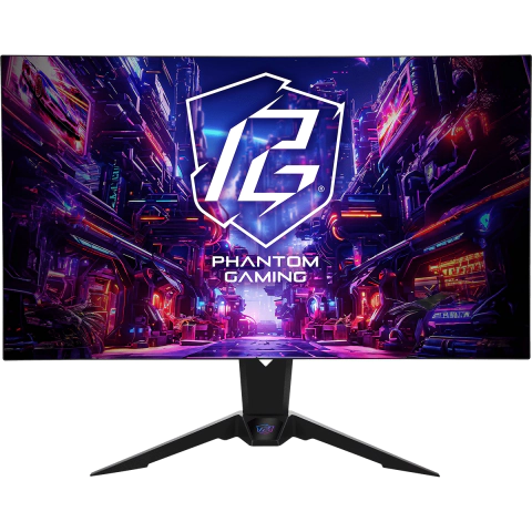 Геймърски Монитор ASRock PGO32UFS 32' OLED Dual Mode UHD/FHD 240/480Hz, 0.3ms, (35938844)