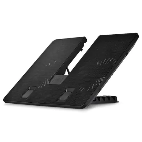 Охладител за лаптоп DeepCool U-PAL, 15.6', 140 mm, Черен, (35933868)