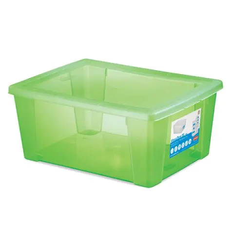 Универсална кутия Stefanplast Visual Box XL, 15L, зелена, (35940959)