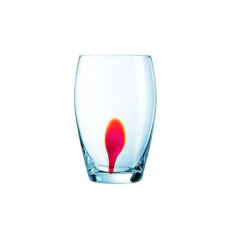 Чаша за вода Luminarc Drip Red 350ml, 4 броя, (35941218)