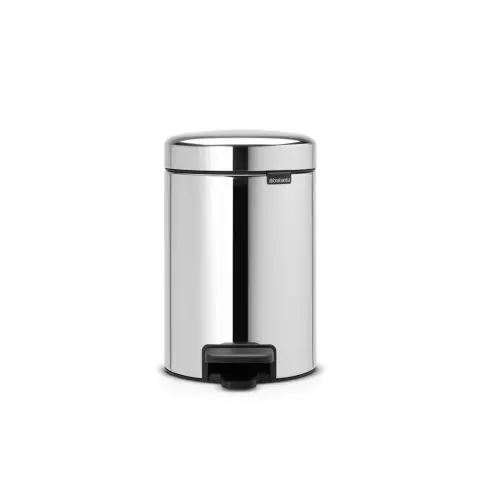 Кош за смет с педал Brabantia NewIcon 3L, Brilliant Steel, (35941069)