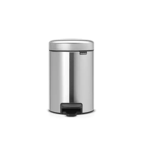 Кош за смет с педал Brabantia NewIcon 3L, Matt Steel, (35941070)