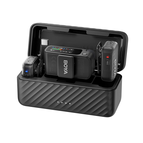 Безжична система микрофони All-in-One BOYA BOYAMIC 2, (35940004)